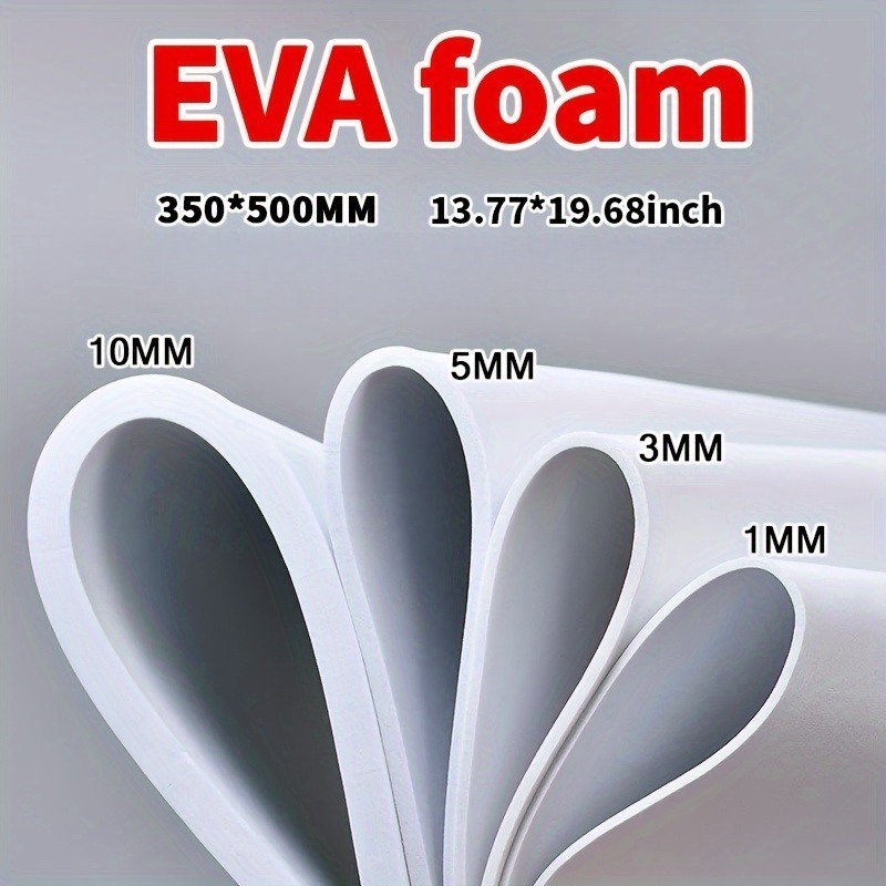Cosplay Prop Foam Board - EVA Foam Board 14x19 Inch, 3mm-10mm