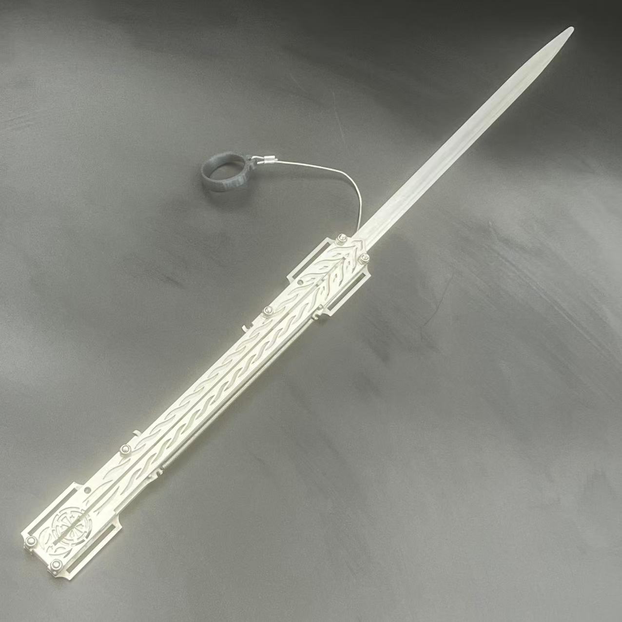 Cosplay Prop Dagger - Adult Halloween Prop Stainless Steel Elastic