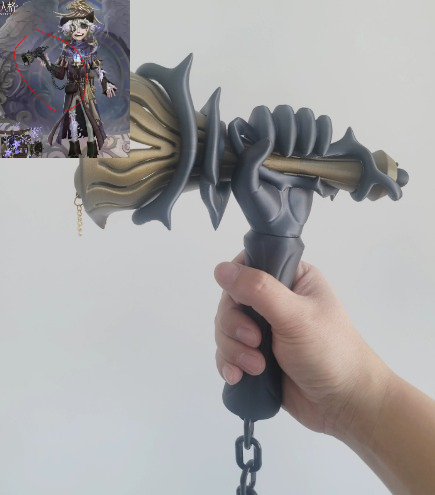 Cosplay Prop 3D Print - Identity V Fire Investigator Cosplay Anime