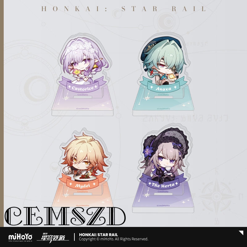 [Genuine] Game Honkai Star Rai - Acrylic Cosplay Prop recension och pris