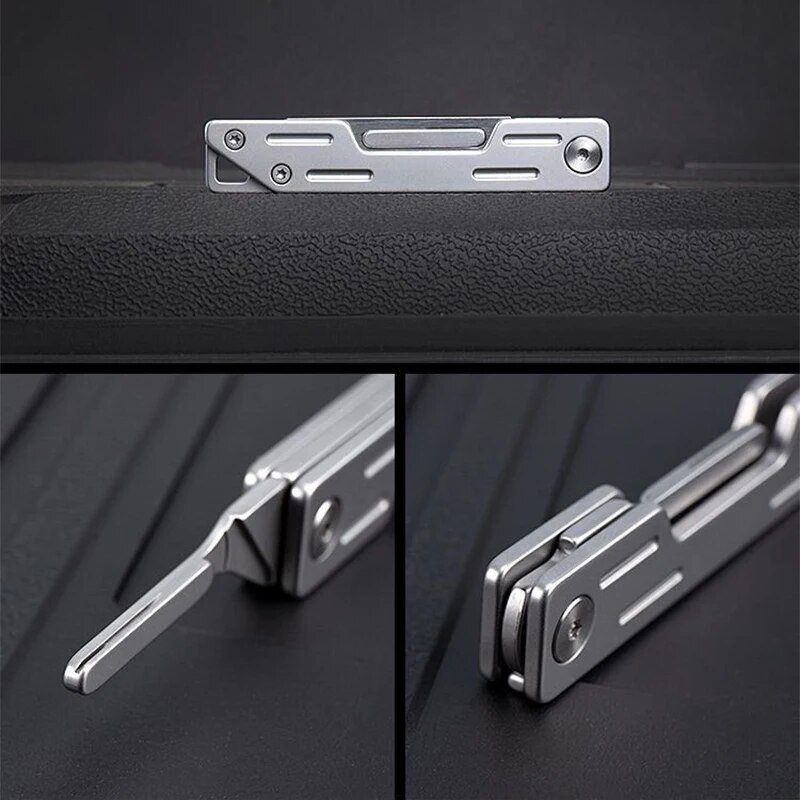 Folding Knife Stainless Steel  - Craft Knife Set recension och pris