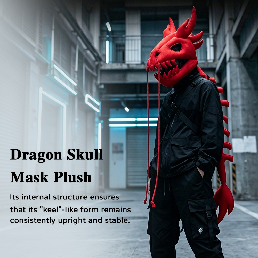 Dinosaur Skeleton Plush Headge - Cosplay Prop Patterns recension och pris