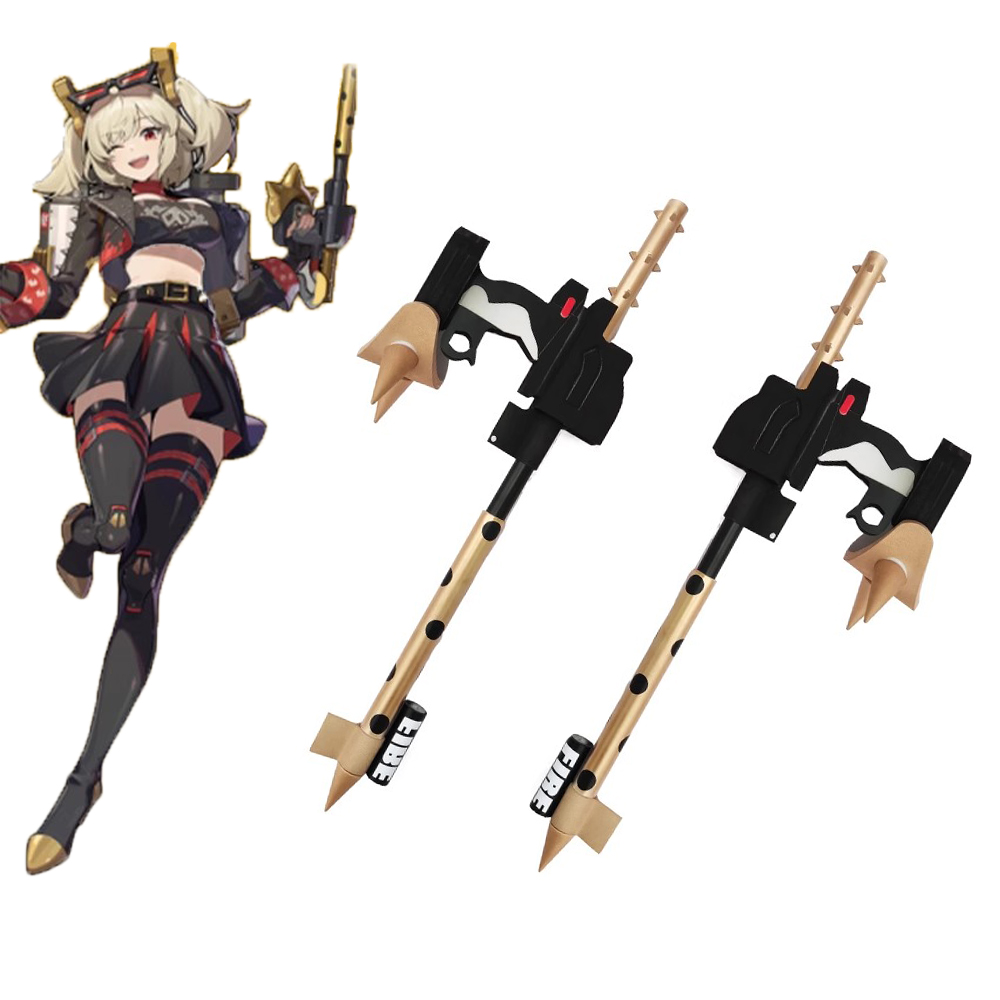 Game Burnice Whita Zenless Zon - Burnice Cosplay Prop recension och pris