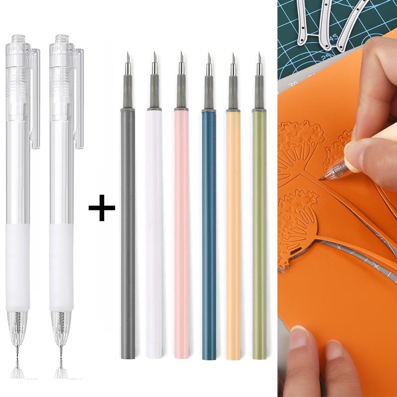 2+6Pcs Knife Pen Refill Set Ar - Craft Knife Set recension och pris