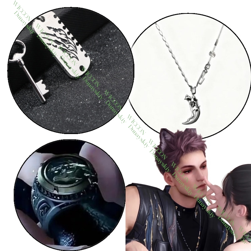 Love and Deepspace Valko Ao Yi - Cosplay Prop 3D Print recension och pris