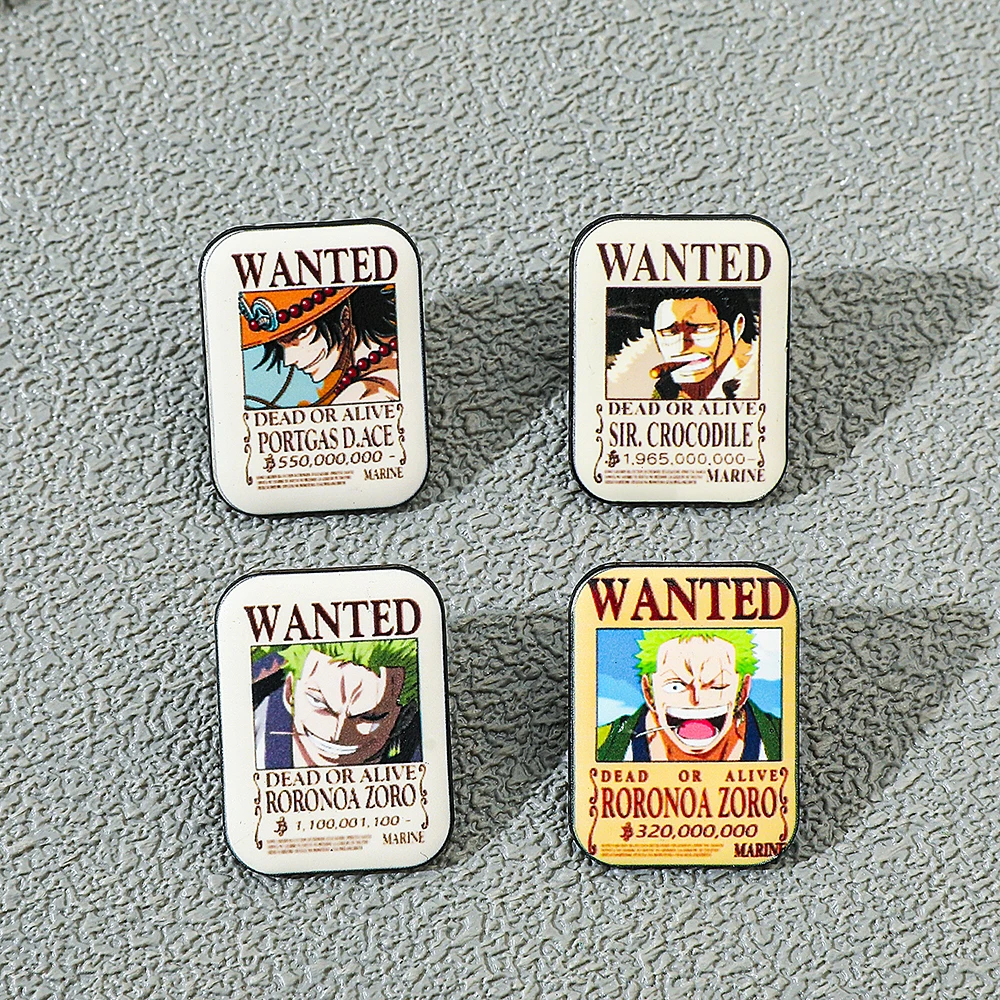 4 Pcs ONE PIECE Cartoon Anime  - Cosplay Prop Bag recension och pris