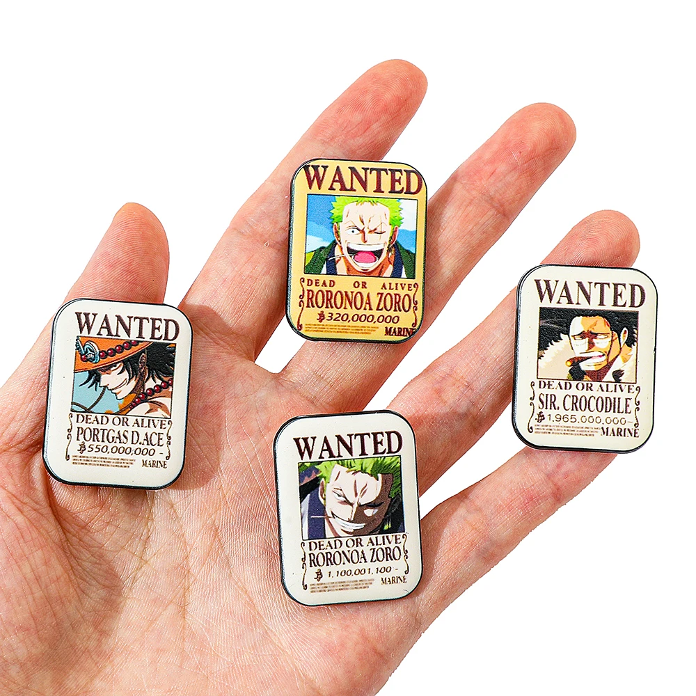 4 Pcs ONE PIECE Cartoon Anime  - Cosplay Prop Bag recension och pris