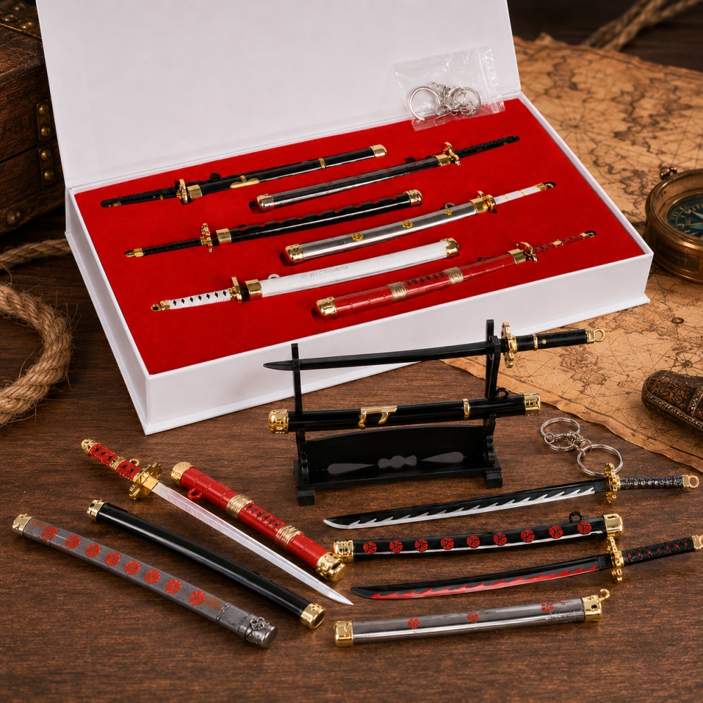 Anime One Piece Zoro Sword Key - Cosplay Prop Dagger recension och pris