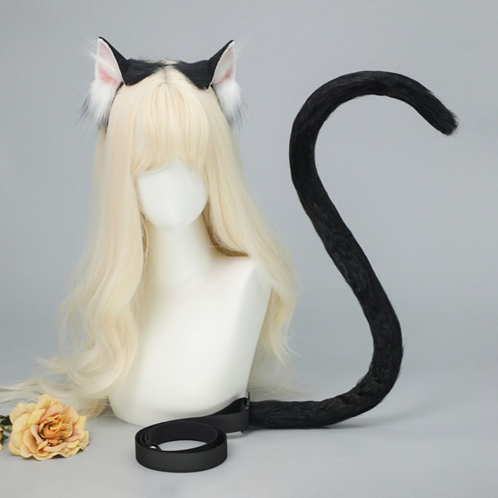 New Realistic Cat Ear Headband - Cosplay Prop Kit recension och pris