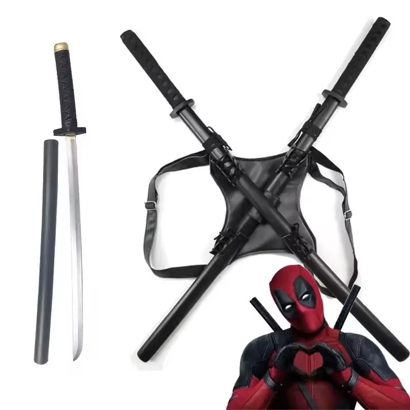 2025 New 61cm Deadpool Katana  - Cosplay Prop Dagger recension och pris
