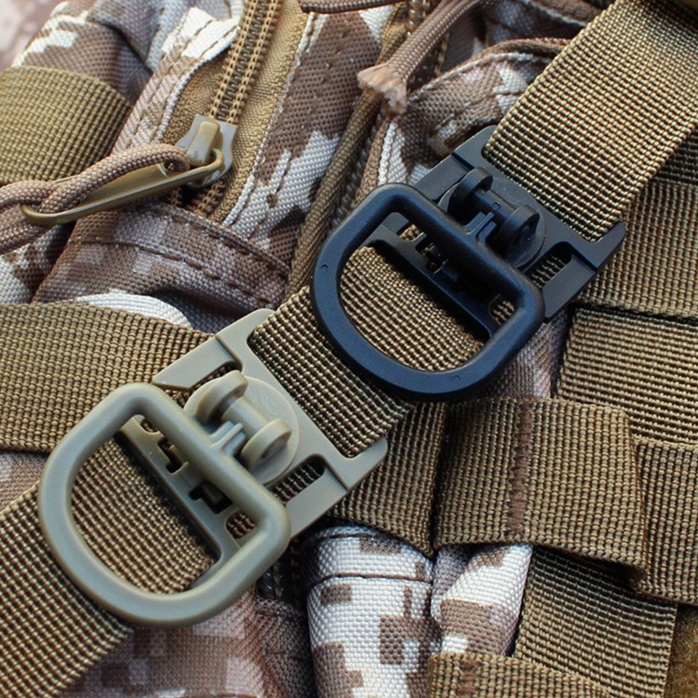 4Pcs 360 Rotation D-Ring Clips - D Ring Strap recension och pris