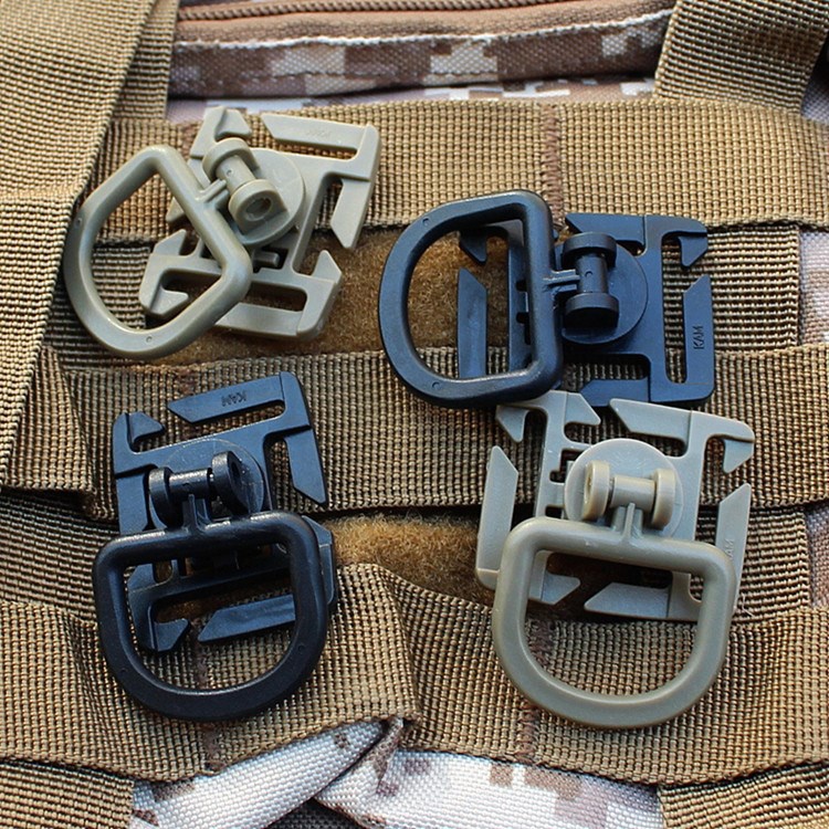 4Pcs 360 Rotation D-Ring Clips - D Ring Strap recension och pris