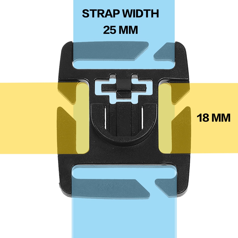 4Pcs 360 Rotation D-Ring Clips - D Ring Strap recension och pris