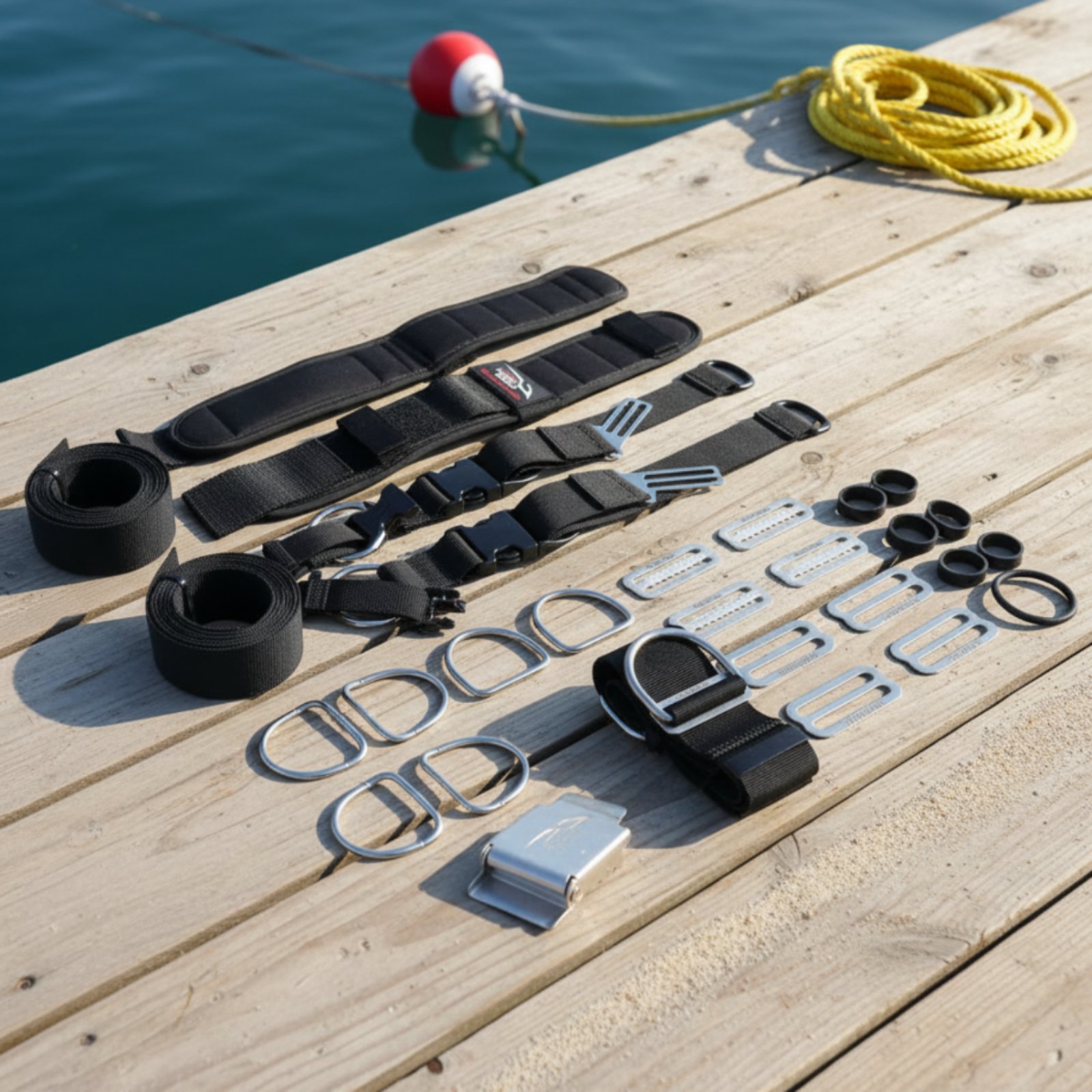Technical Diving Harness Nylon - D Ring Strap recension och pris