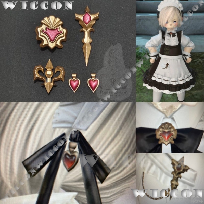 Classic Maid Uniform Accessori - Cosplay Prop 3D Print recension och pris