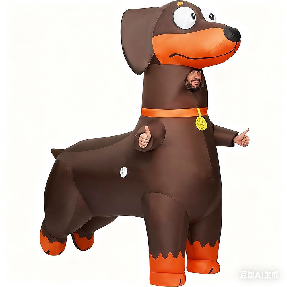Dachshund Inflatable Suit Busi - Cosplay Prop Business recension och pris