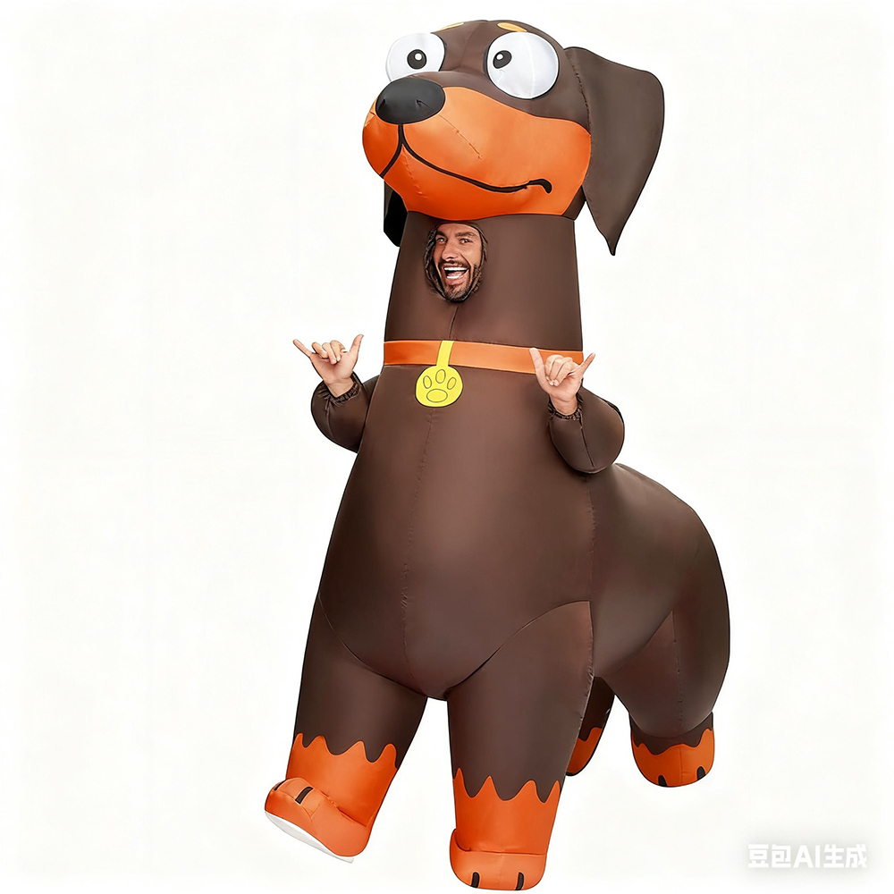 Dachshund Inflatable Suit Busi - Cosplay Prop Business recension och pris