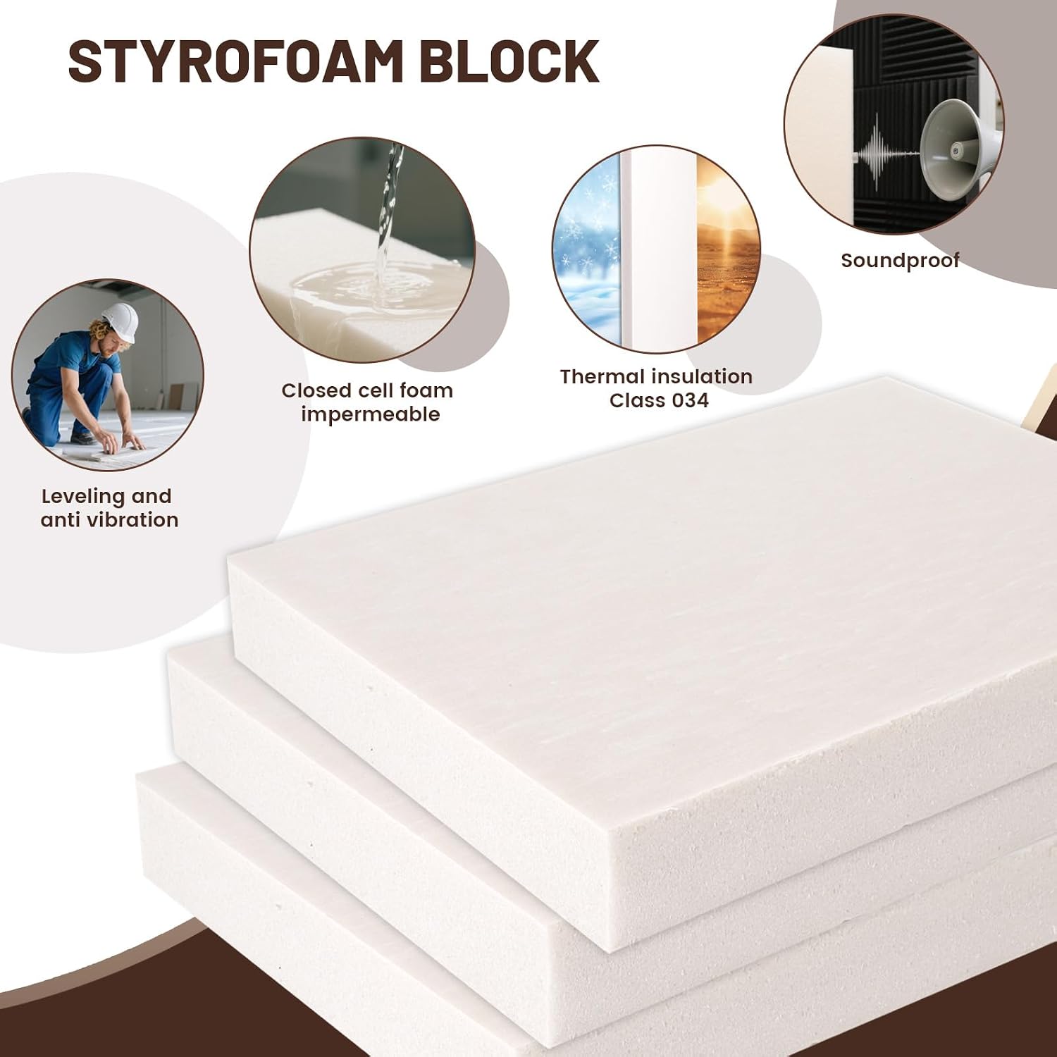 High Density XPS Large Foam Bo - Cosplay Prop Foam Board recension och pris