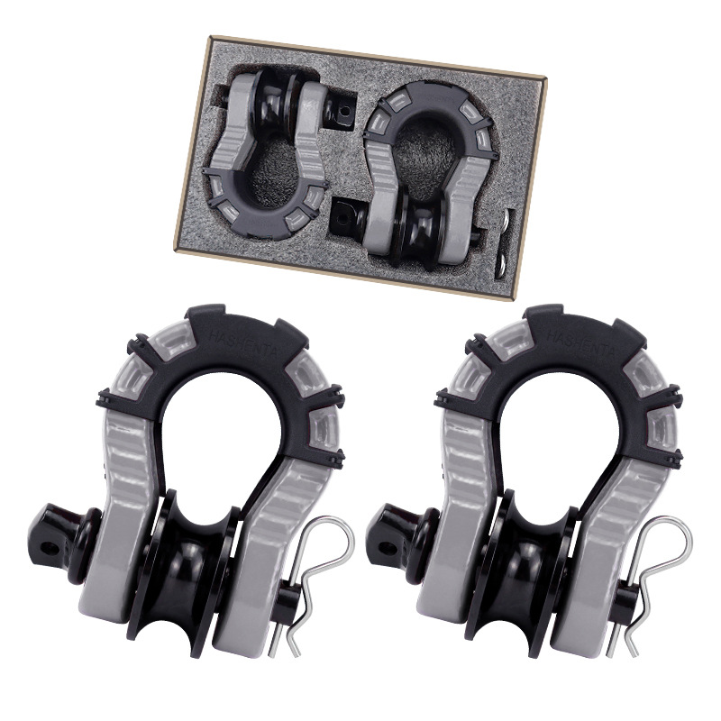 2PCS Shackles Pulley Upgrade 3 - D Ring Strap recension och pris