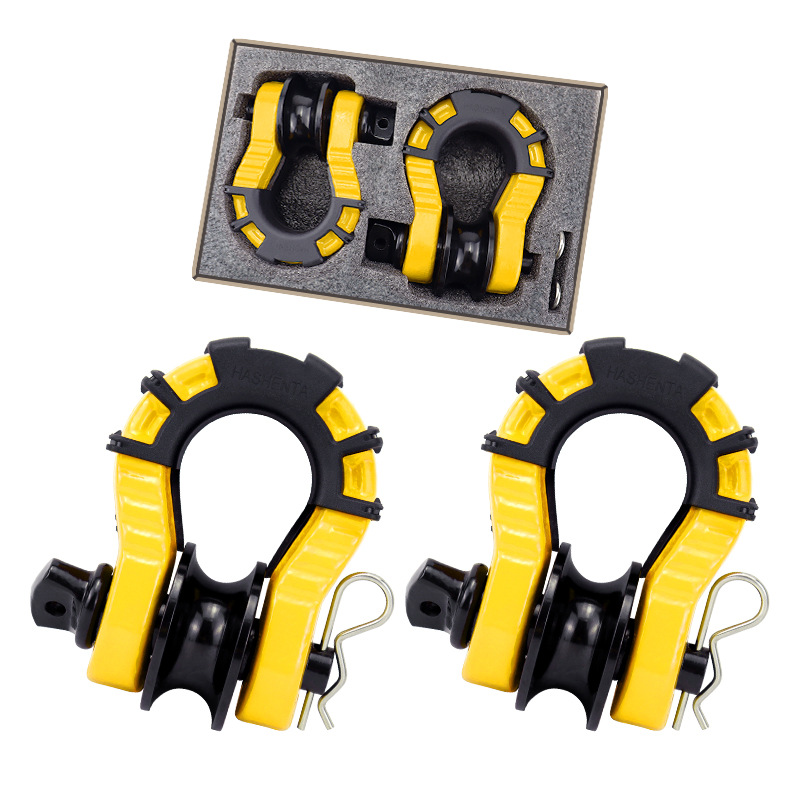 2PCS Shackles Pulley Upgrade 3 - D Ring Strap recension och pris