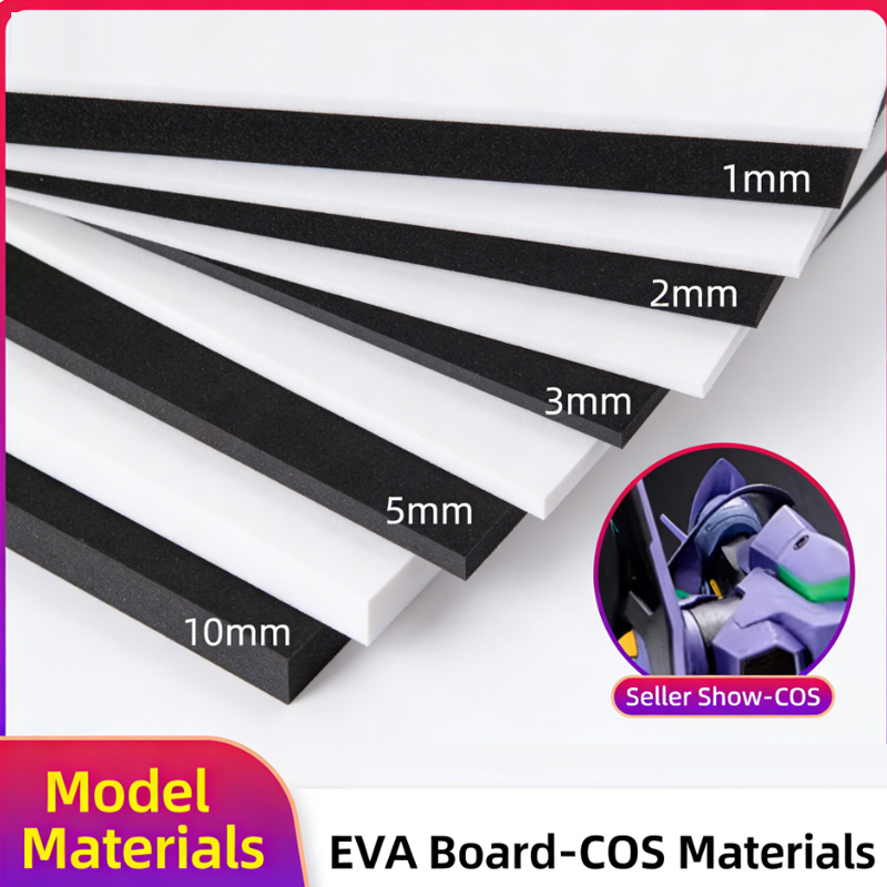 38-Degree Black EVA Foam Board - Cosplay Prop Foam Board recension och pris