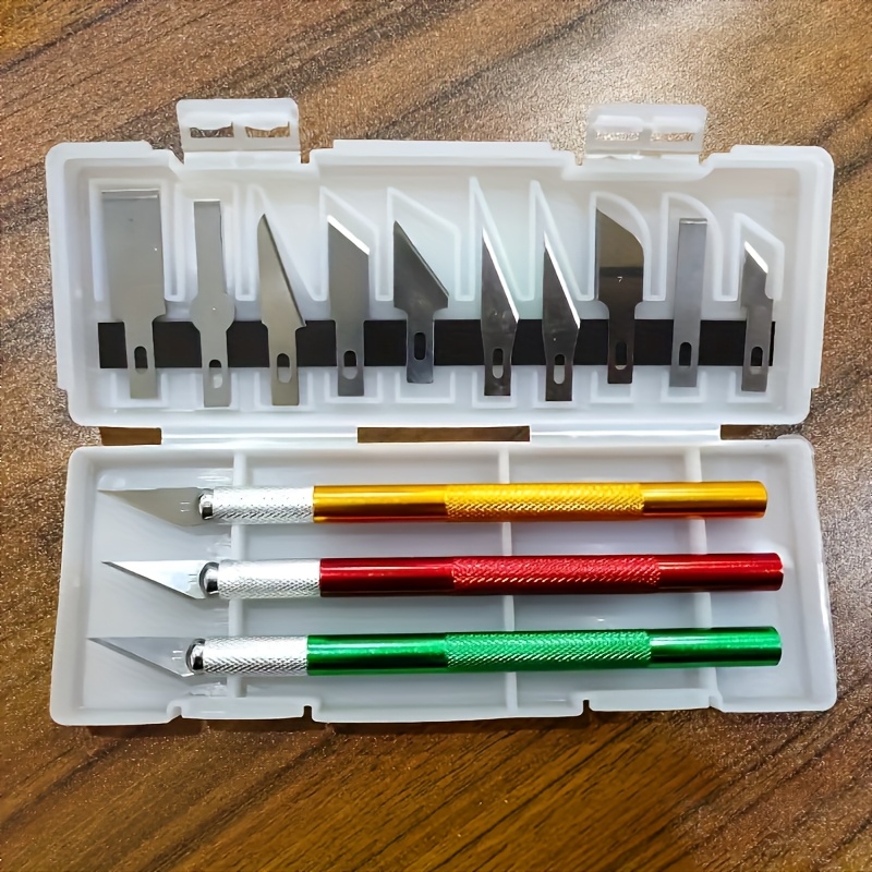 13pcs Aluminum Alloy Engraving - Craft Knife Set recension och pris