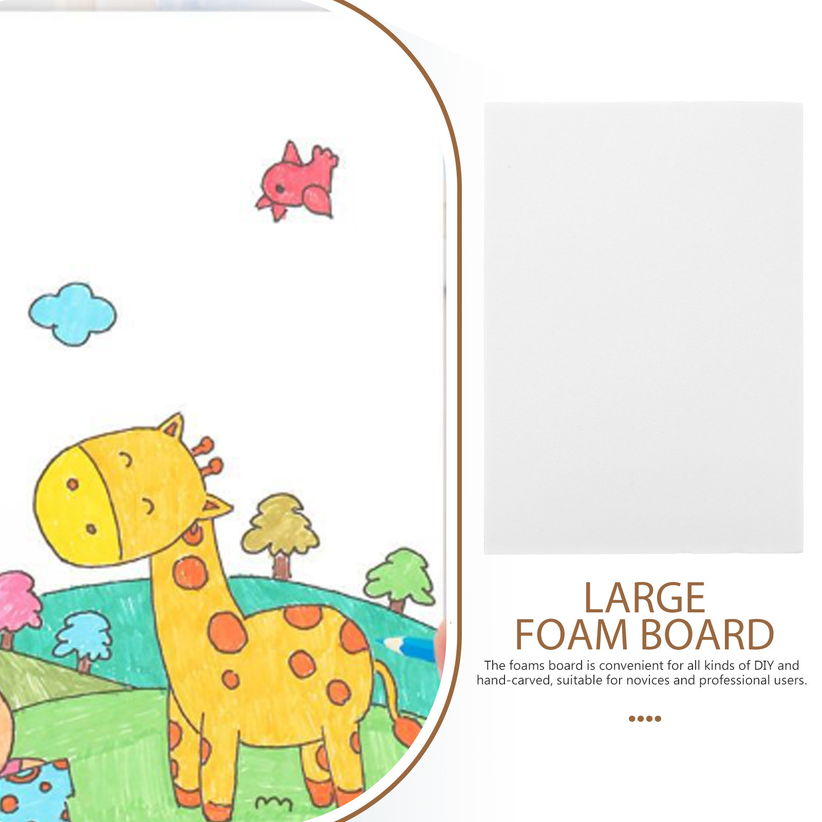 10Pcs Blank Foams Board Sheets - Cosplay Prop Foam Board recension och pris