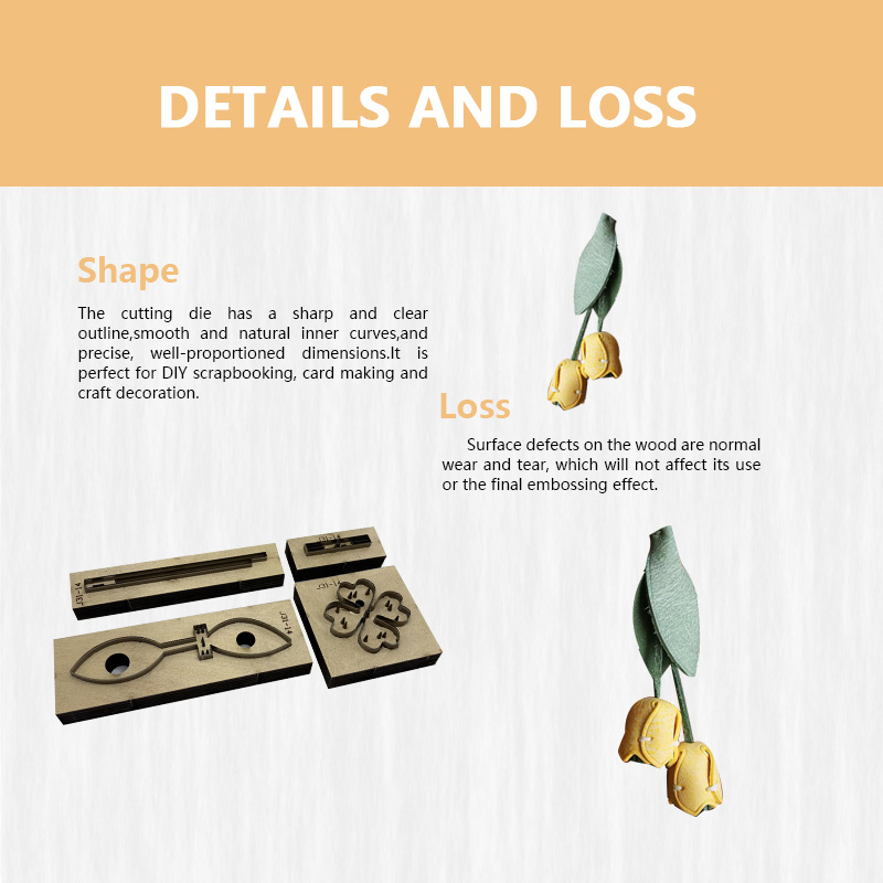 Leather Tulip Four-Piece Set K - Craft Knife Set recension och pris