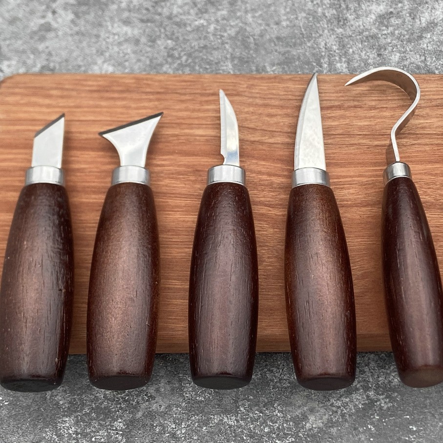 5pc Wood Carving Tools Set Oak - Craft Knife Set recension och pris