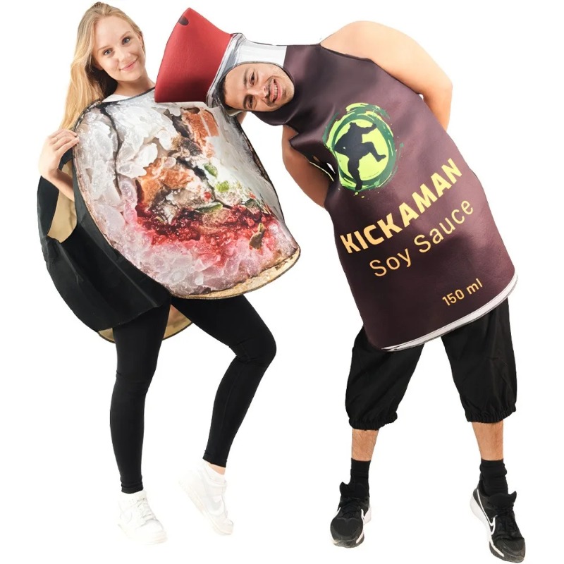 2pcs/set Sushi Soy Sauce Combi - Cosplay Prop Business recension och pris