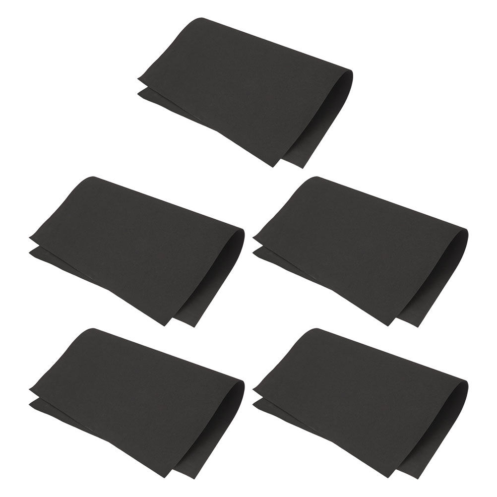 5Pcs Eva Foam Black Foam Board - Cosplay Prop Foam Board recension och pris